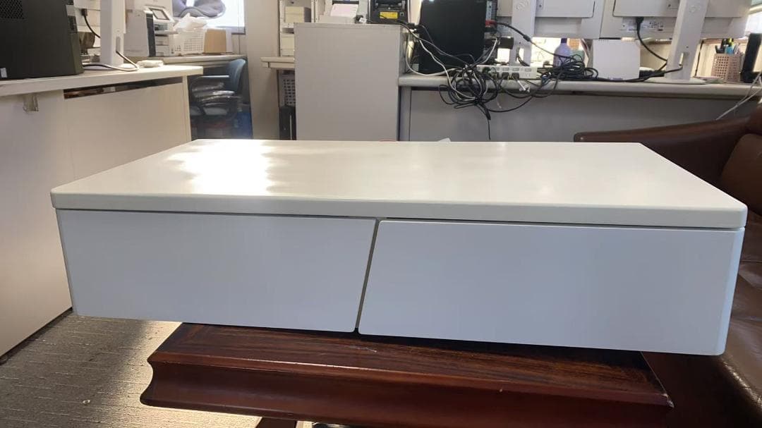 ホワイトドレッサー 訳あり品　写真をご確認 デスクのみ J106-80-01