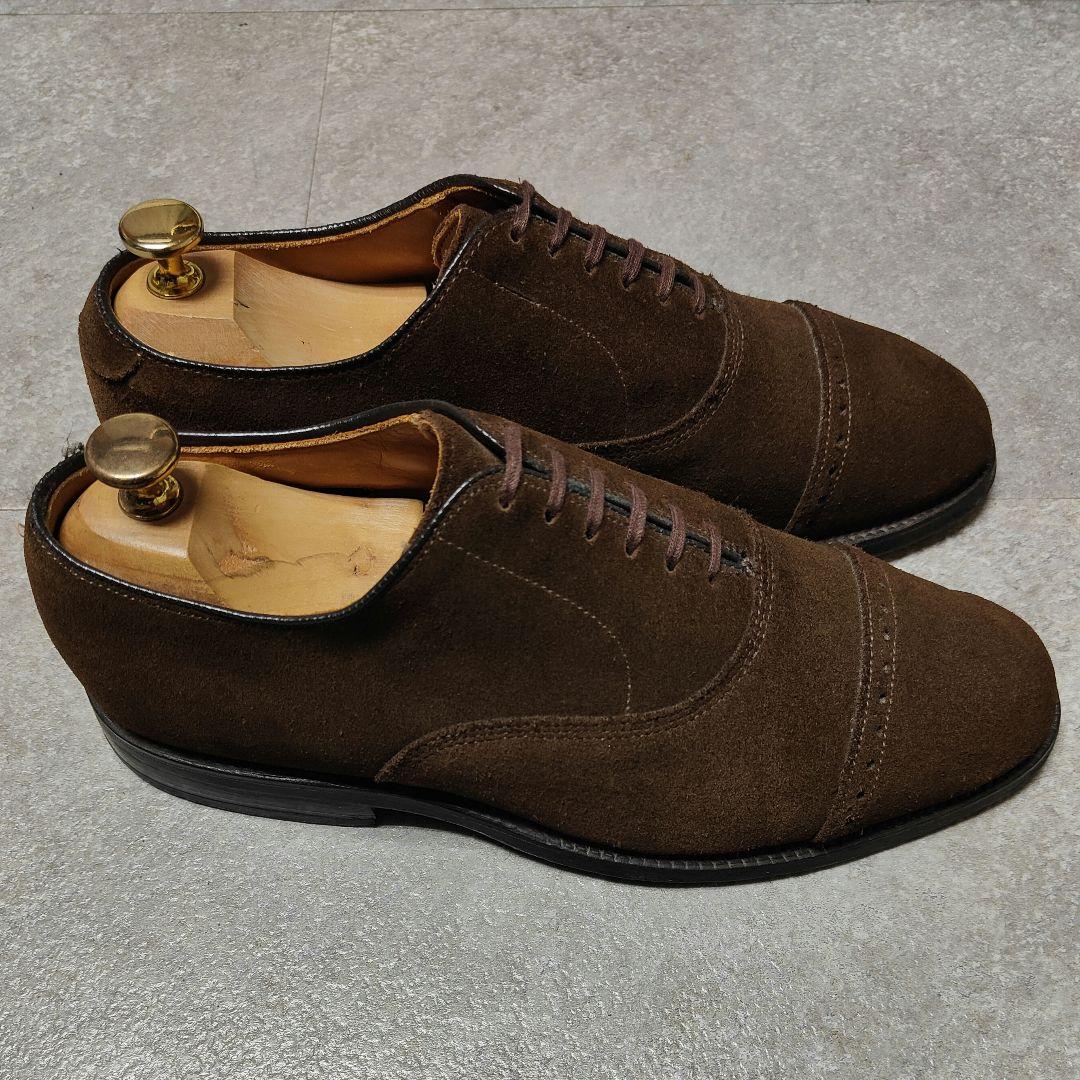 【AllenEdmonds】Bayron ストレートチップスウェードシューズ