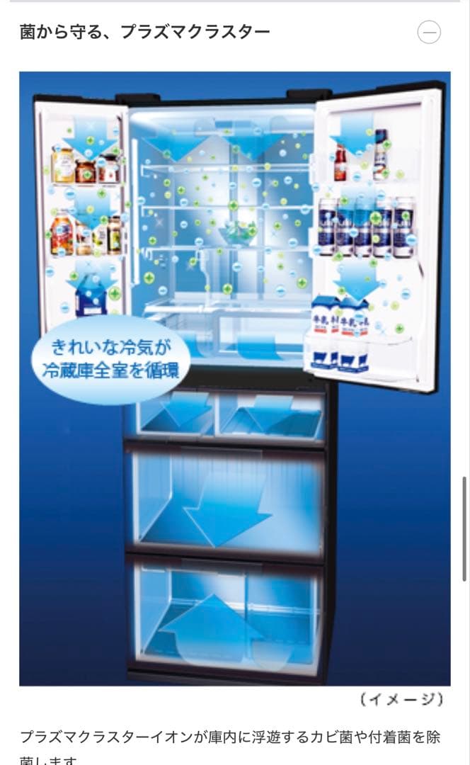 シャープ　SJ-PW35C 冷蔵庫 ダークブラウン