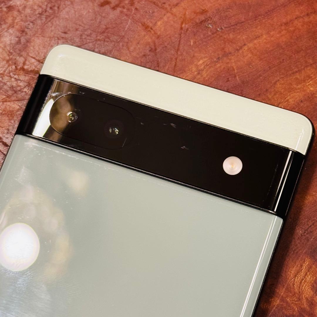 【良品】Google Pixel 6a Sage 128GB SIMフリー　緑