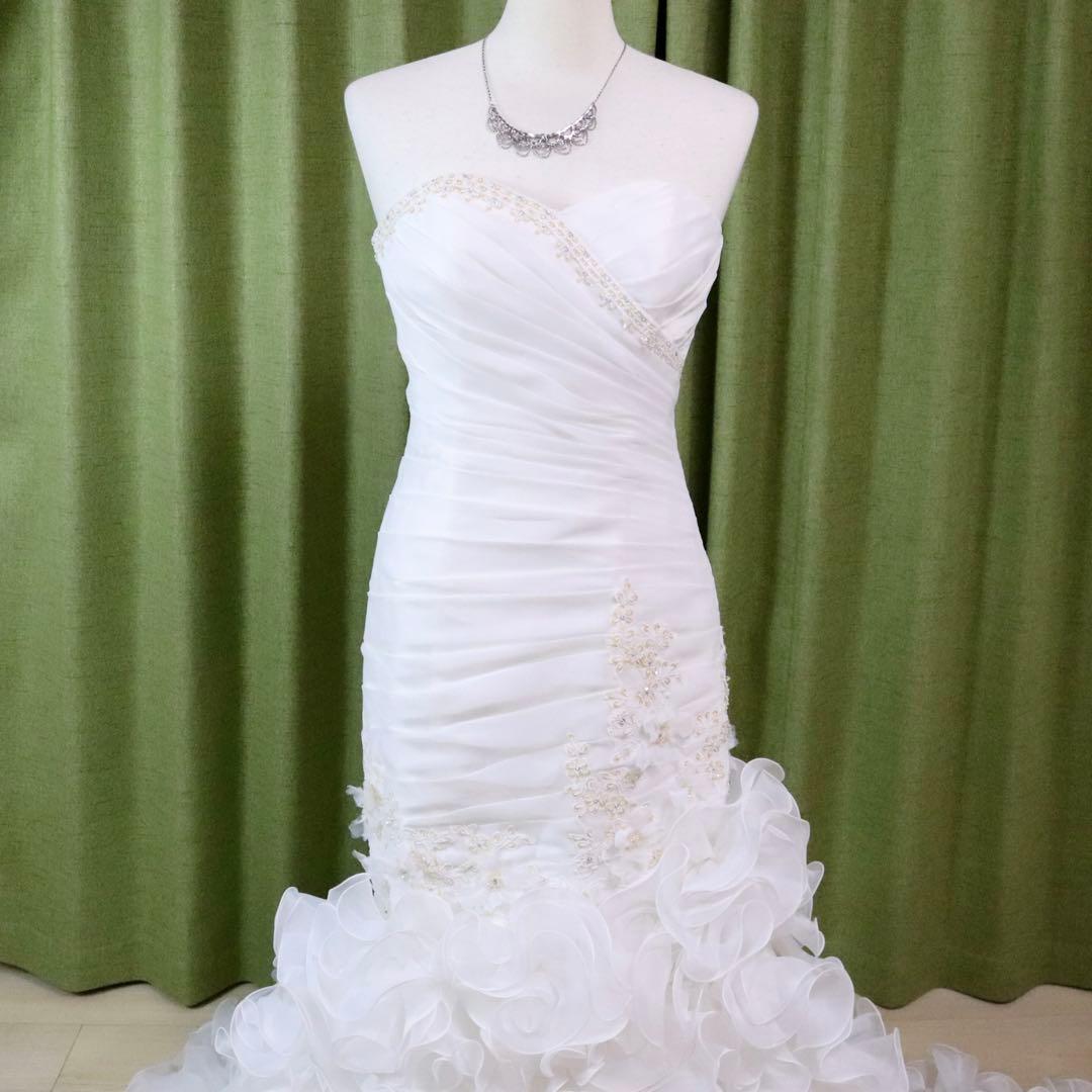 定価18万 アトリエアン ウェディングドレス マーメイド 未使用 タグ付き