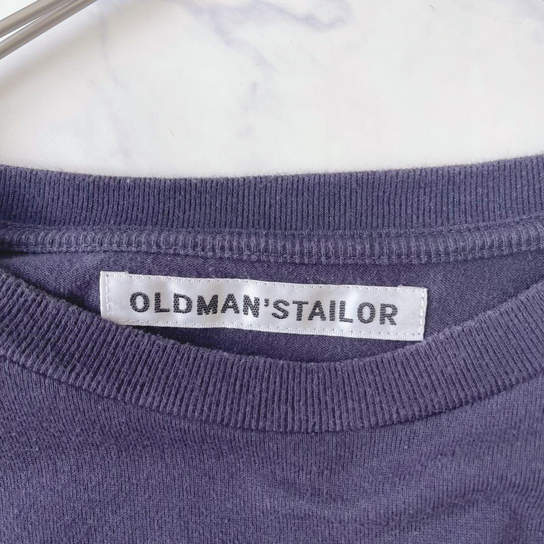 【40サイズ】オールドマンズテイラー ラバープリントクルーネックロングTシャツ