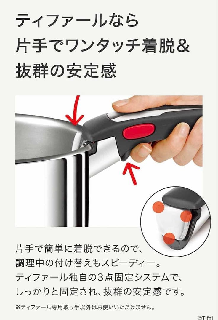 【新品迅速発送】t-fal フライパン　アンリミテッドIH 蓋付き　22cm