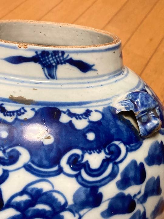 アンティーク 骨董 清朝の壺 花瓶