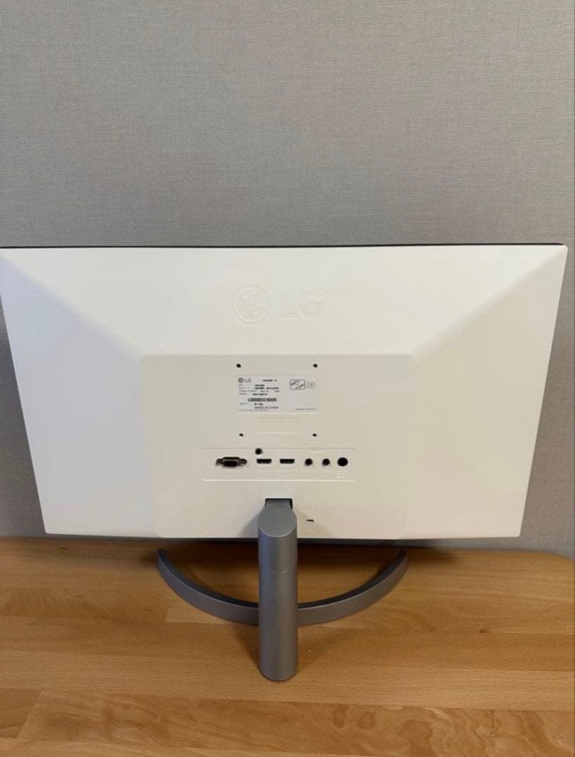 LG フレームレス モニター 24ML600S-W 23.8インチ