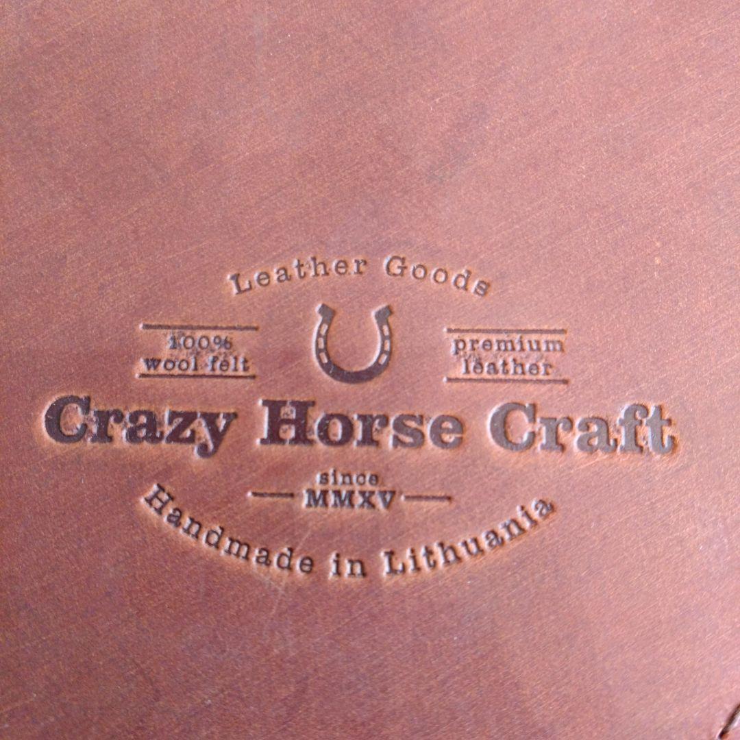 【ほぼ未使用】本革 Crazy Horse Craft ノートPCケース