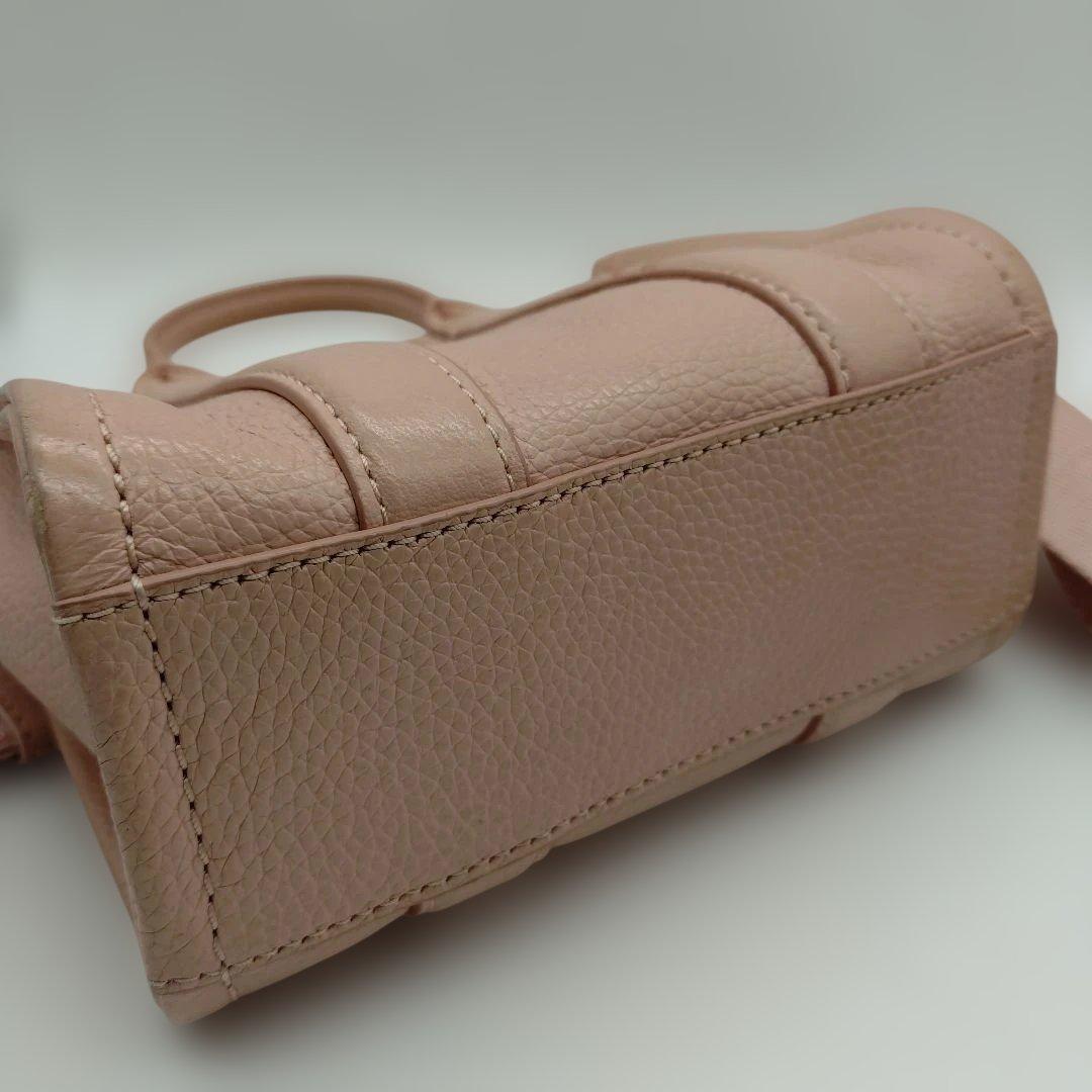 7-109 MARC JACOBS THE TOTE BAG 3way ピンク