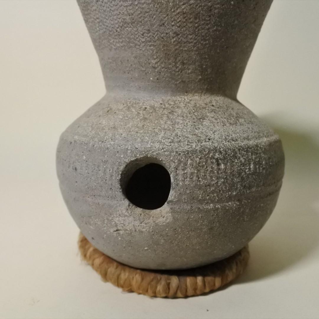 古墳時代　須恵器　はそう　広口　花生　オブジェ　骨董品　アンティーク j