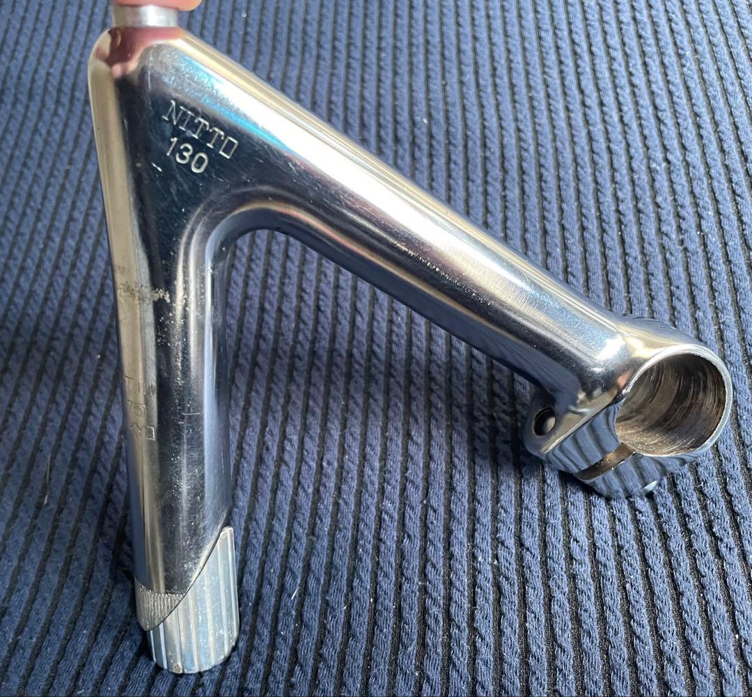 NJS NITTO ステム　130mm58° 競輪　ピスト　ロードバイク