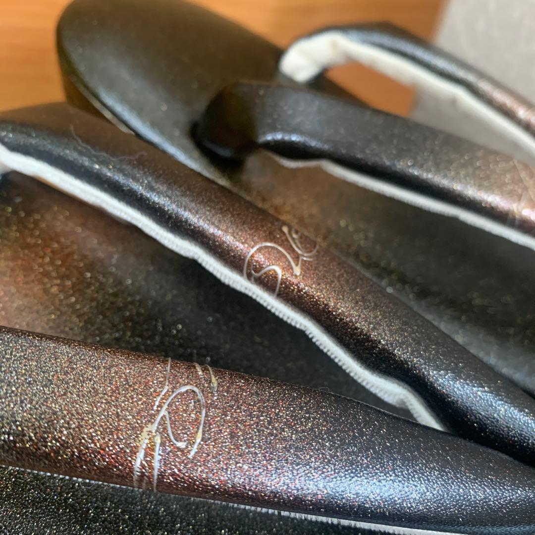 新品未使用タグ付　草履バッグ　セット ゴールド　紗織　Ｌ　ブラック　留袖　七五三