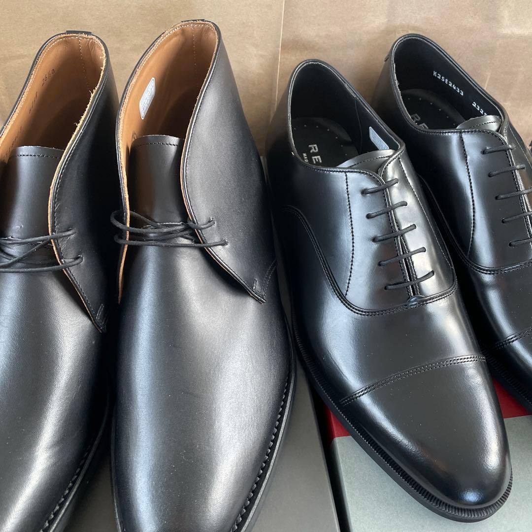 リーガル　625R 232S ブラック　26.5CM 2足セット