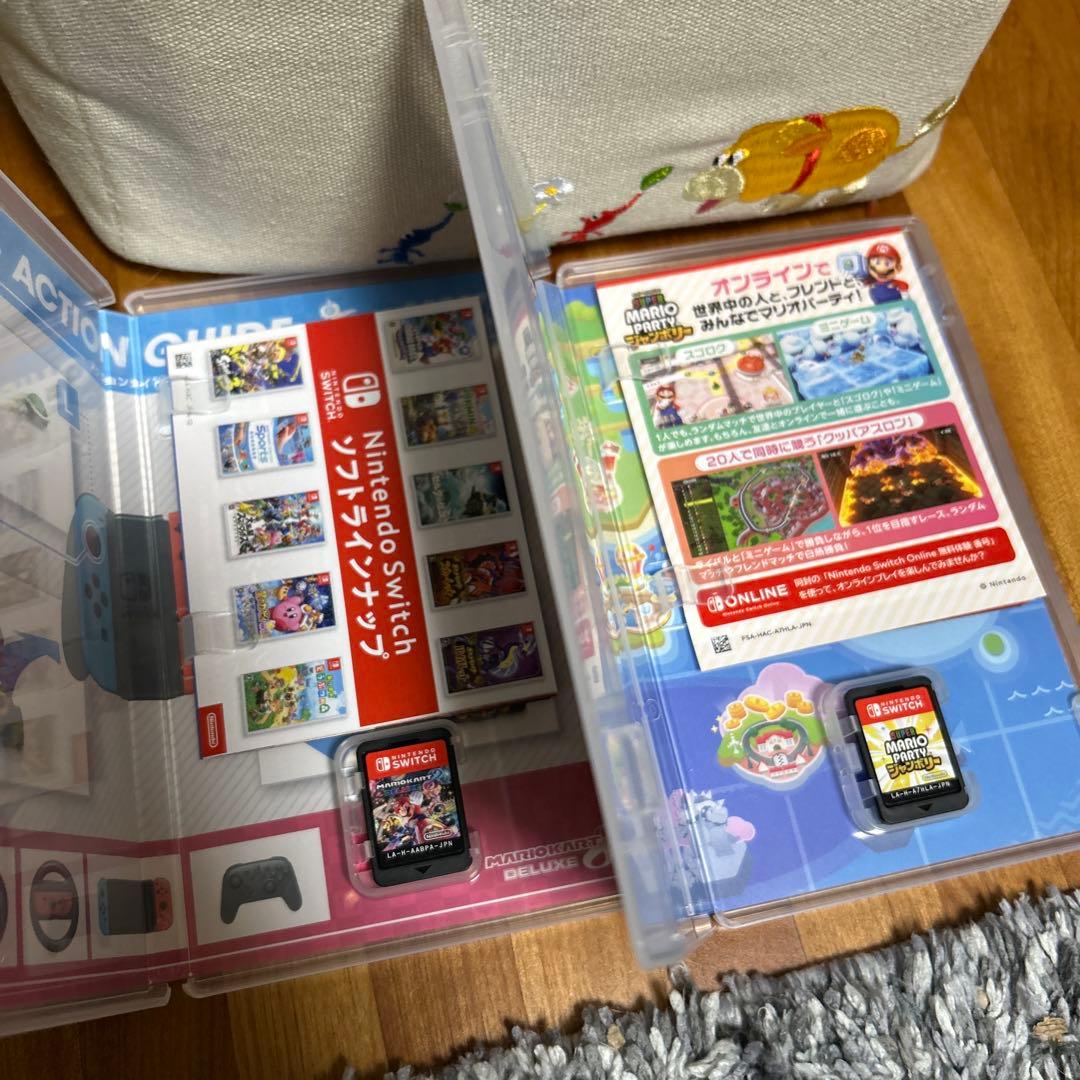 マリオカート8 デラックス & スーパーマリオパーティジャンボリー　セット