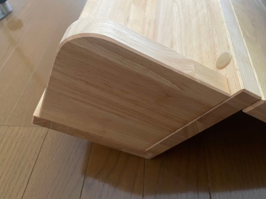 中居木工　コンセント付き棚　ナチュラル