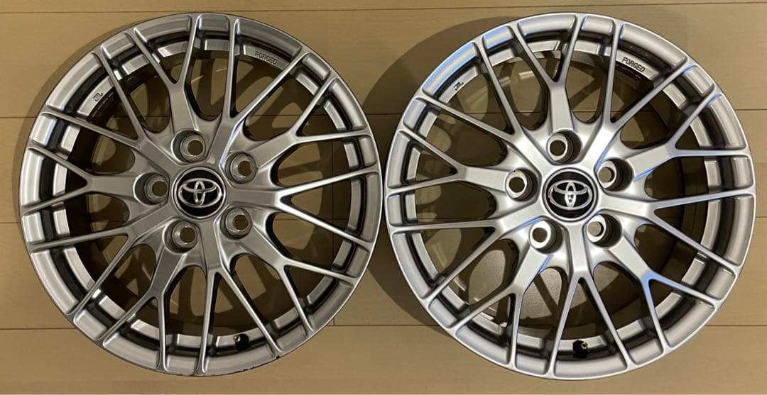 【カンタ】① トヨタ 純正 BBS 鍛造 ホイール 2本