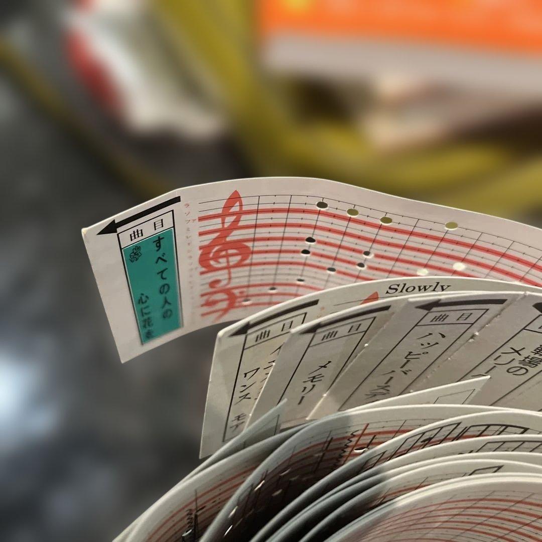 オルガニート　Organette 20 手動オルゴール